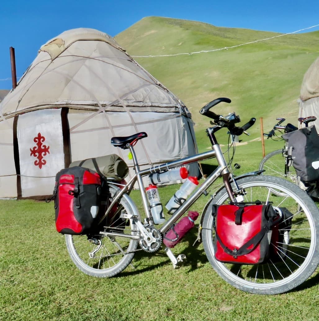 Tourenvelo 52", Titan. Van Nicolas, Model: Pioneer 2011.