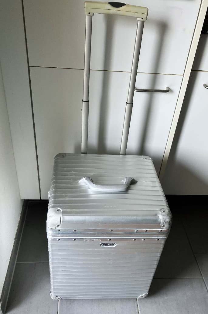 Rimowa Topas Alu Mobile Office Pilot Trolley DJ-Case 2 Rollen & Teleskopgriff Pre LVMH