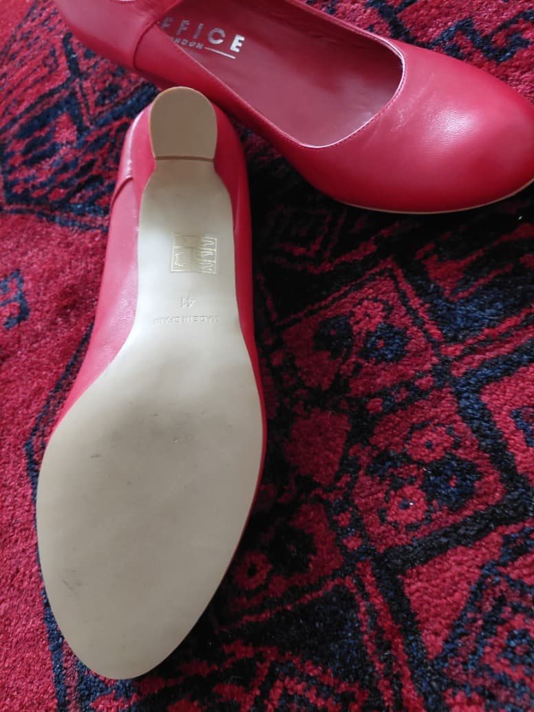 Office Pumps Rot Gr. 41