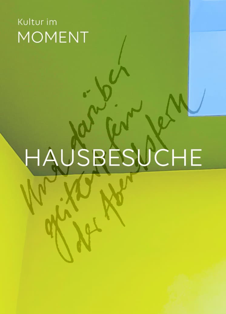 Hausbesuche - und darüber glitzert fein der Abendstern