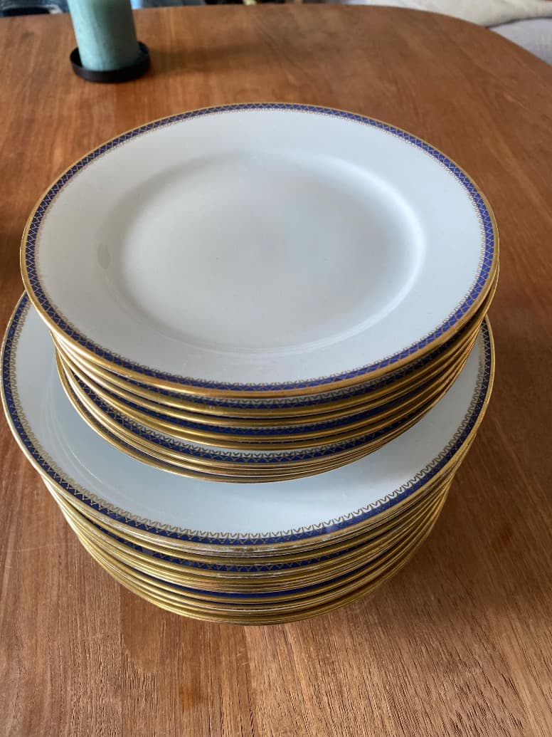 Kahla-Könitz Porzellan Teller Set