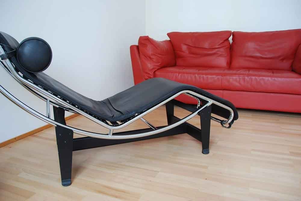 CORBUSIER CHAISE LONGUE TV Sessel Chair Stuhl Liege - ein Klassiker !