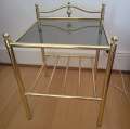 Goldenes Bett, 140cm