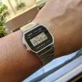 Casio Armbanduhr Vintage A158WE / Neuwertig 35.-